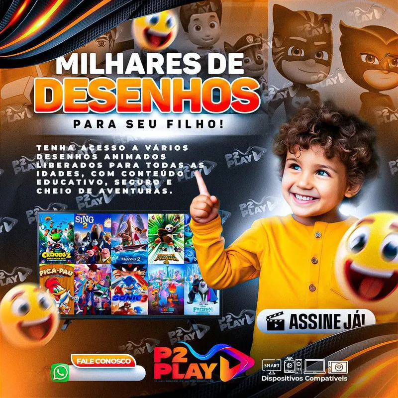 Conteúdo Infantil P2 Play
